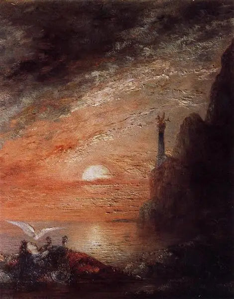Śmierć Saffo - Gustave Moreau