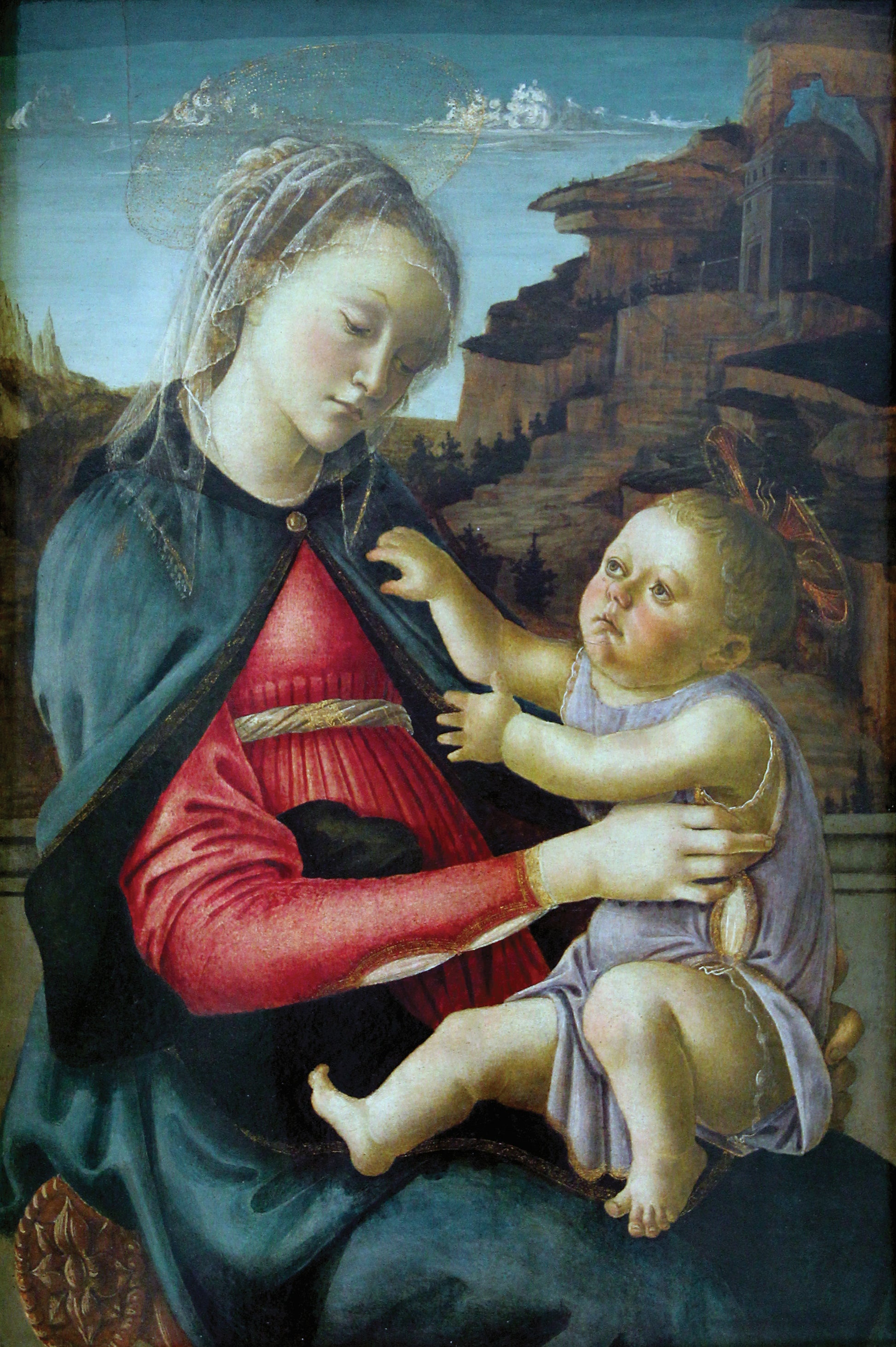 Madonna z Dzieciątkiem, zwana Madonną Guidi z Faenzy - Sandro Botticelli