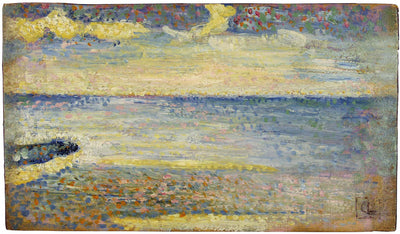 La côte à Heyst - Georges Lemmen - Alpha Reproduction