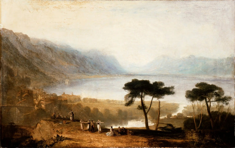 Jezioro Genewskie z Montreux - J. M. W. Turner