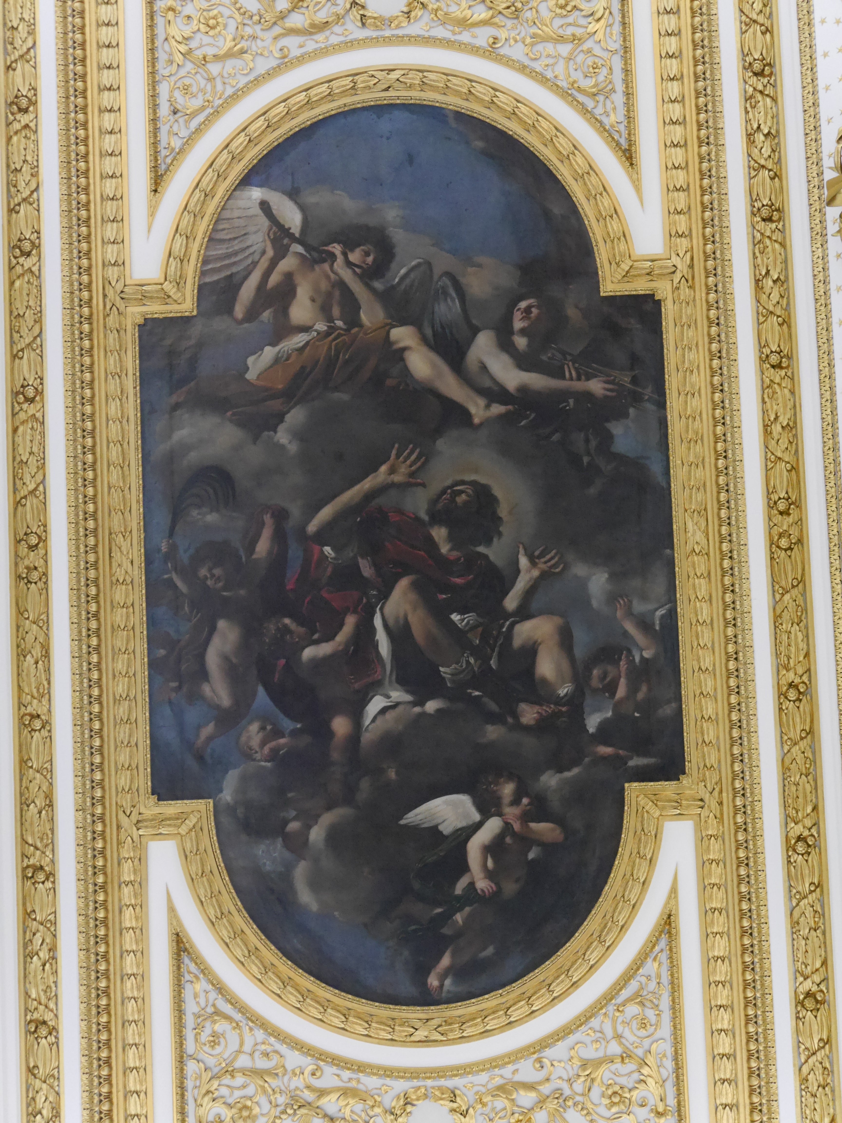 Saint Chrysogone porté au ciel par les anges - Guercino - Alpha Reproduction