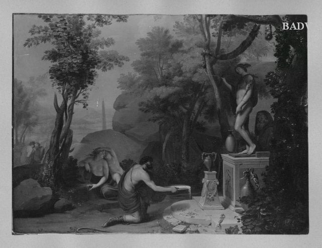 un homme se sacrifiant au mercure - Laurent de La Hyre