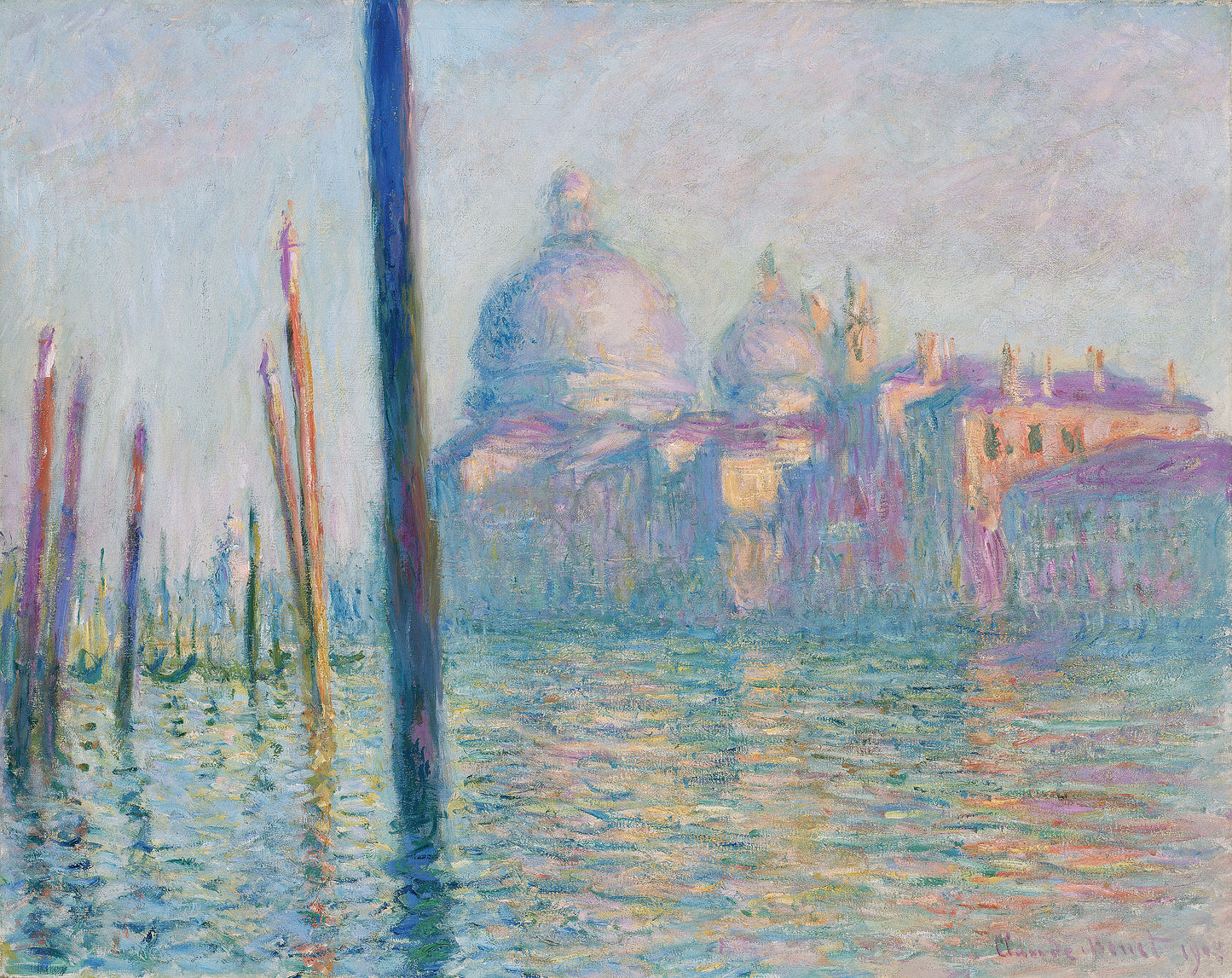 🎨 Wielki Kanał – Claude Monet, 1908