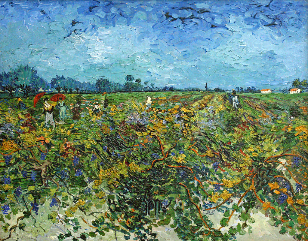 🍇 Zielona Winnica – Vincent van Gogh (1888)