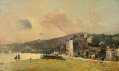 La Seine à Croisset, près de Rouen - Albert Lebourg