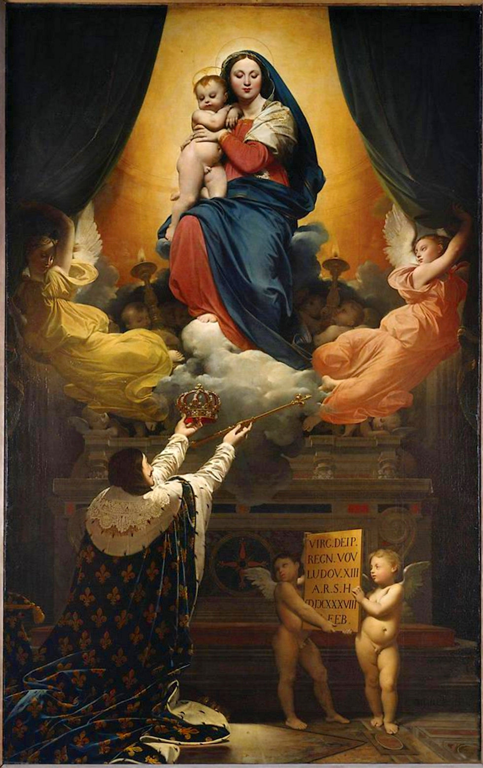 Ślubowanie Ludwika XIII - Jean-Auguste-Dominique Ingres
