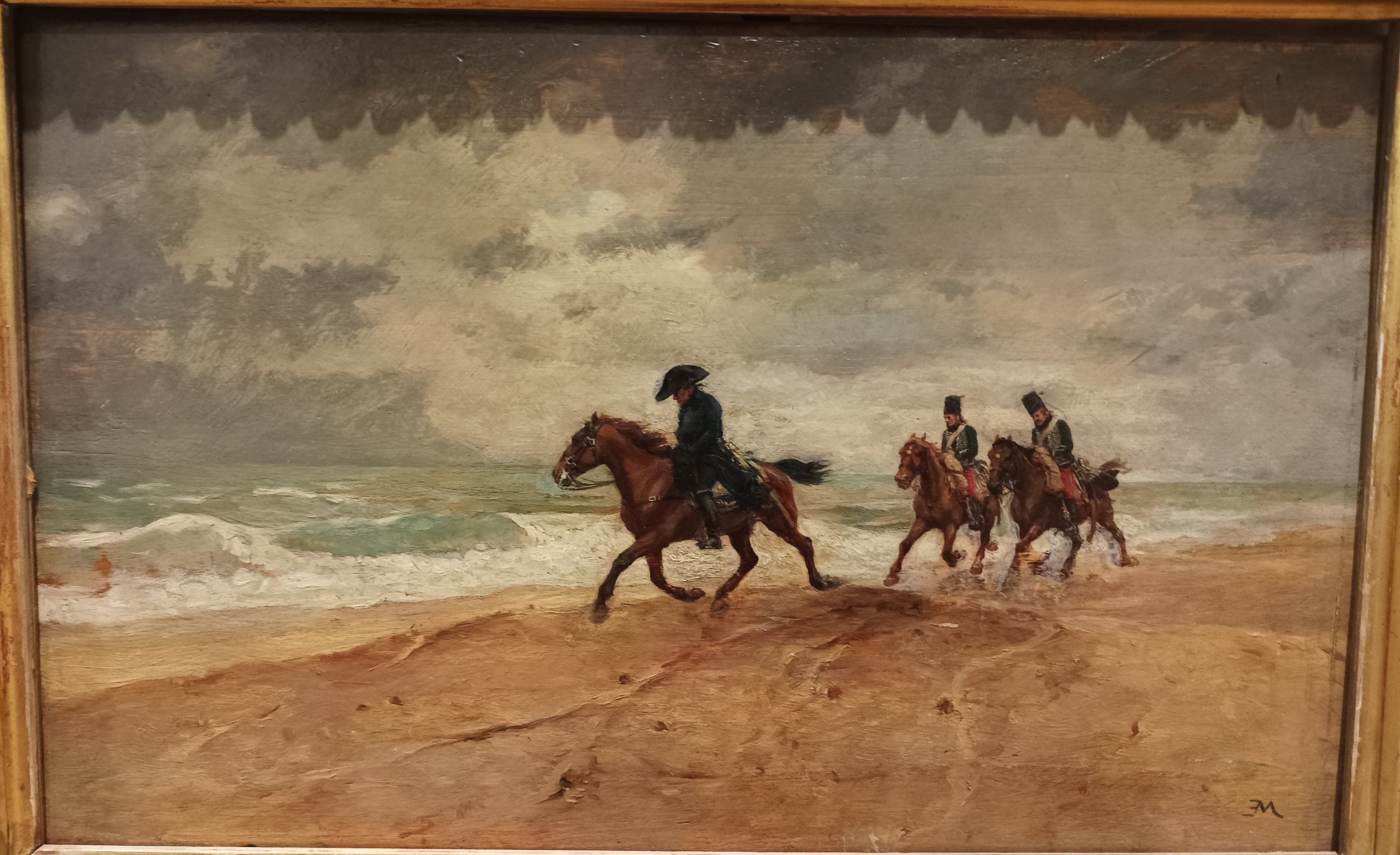 Le général Championnet au bord de la mer - Ernest Meissonier