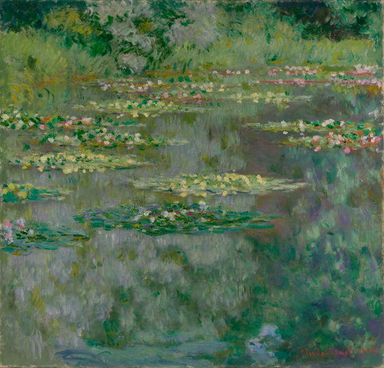 Staw z nenufarami - Claude Monet