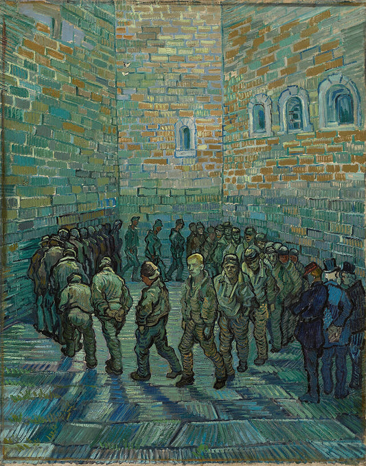 🚶‍♂️ Negocjacje więźniów – Vincent van Gogh (1890)