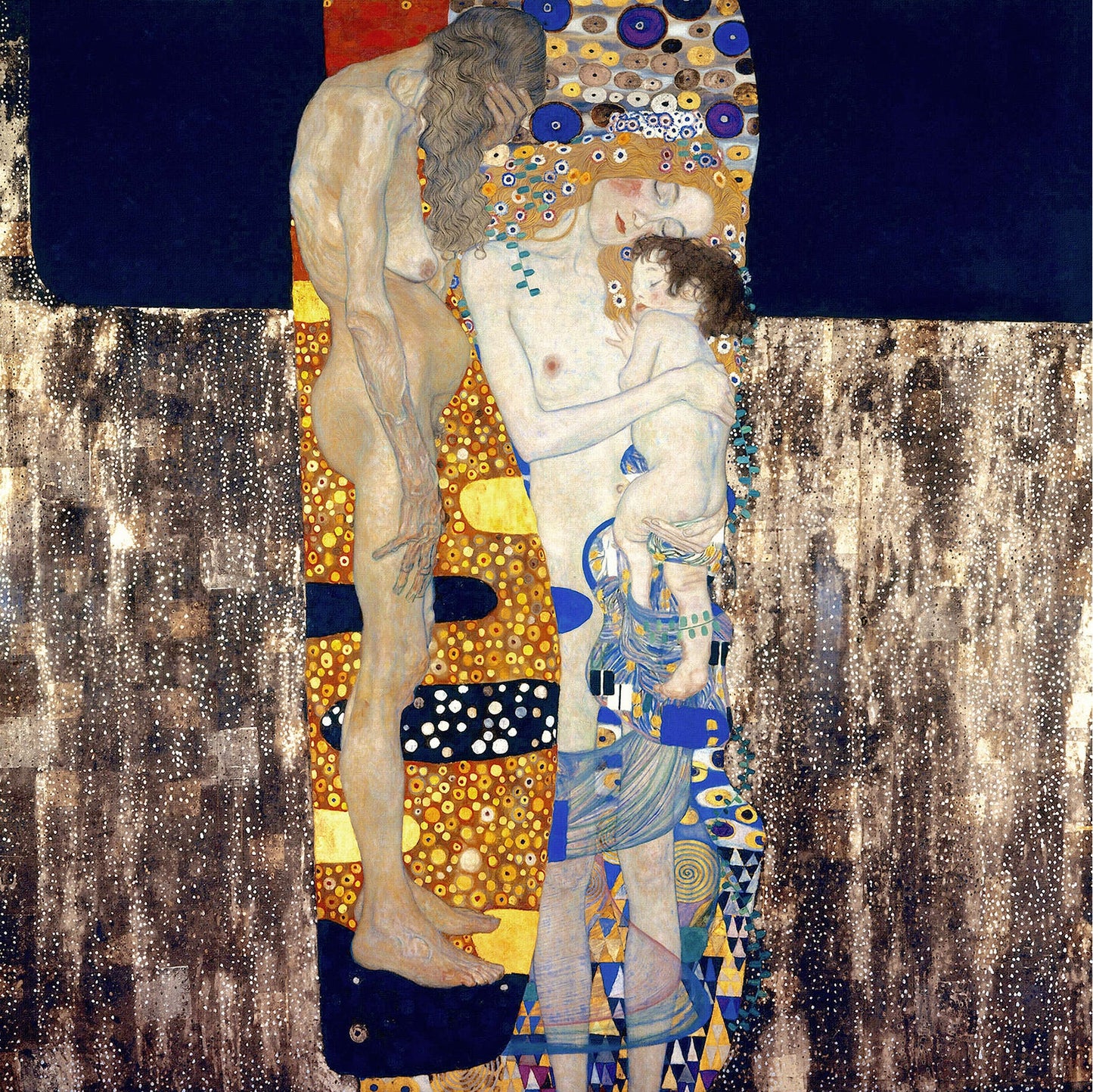 🌺✨ Trzy Wieki Kobiety – Gustav Klimt (1905)