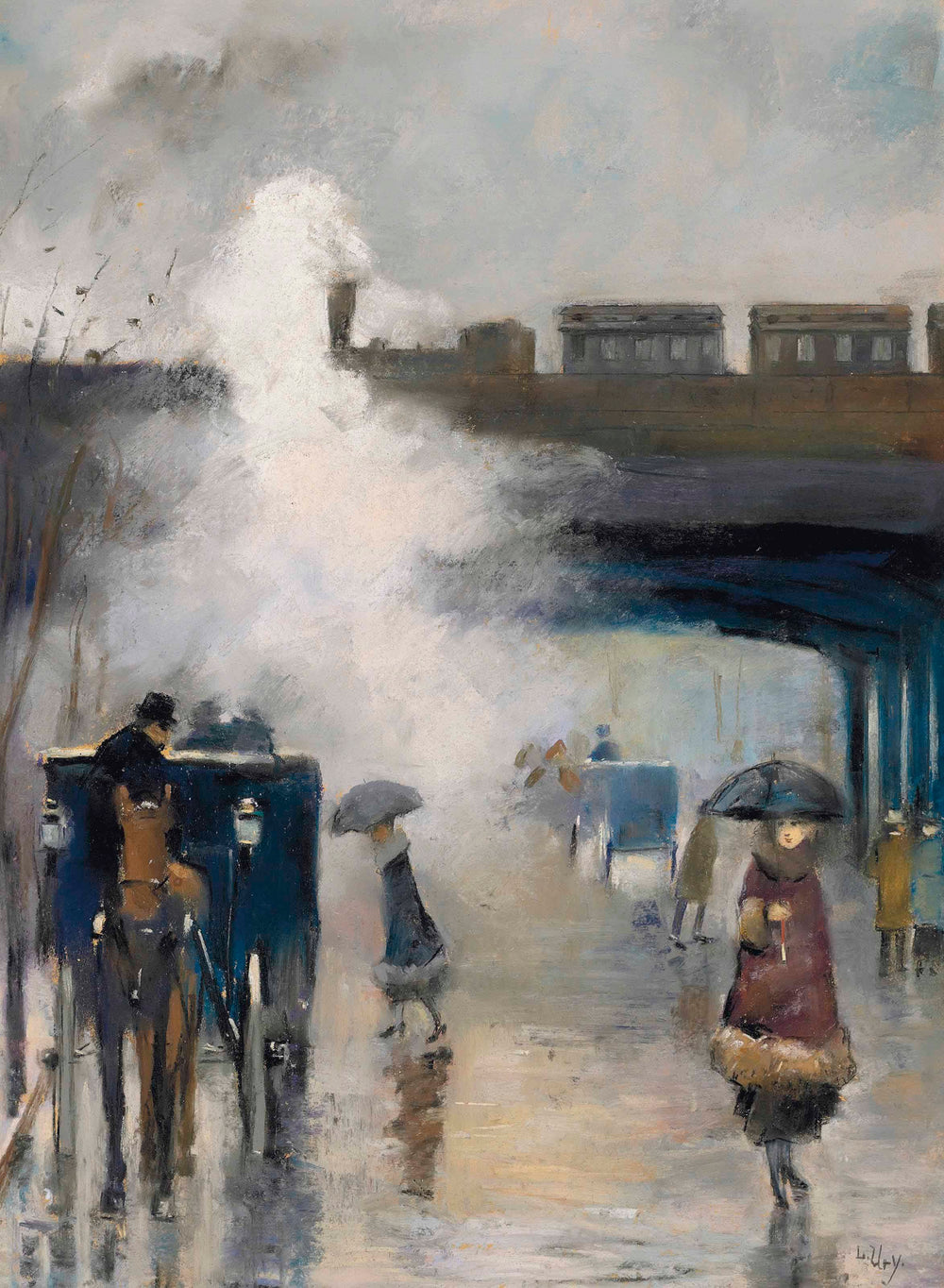 Berlin, Alexanderplatz - Lesser Ury