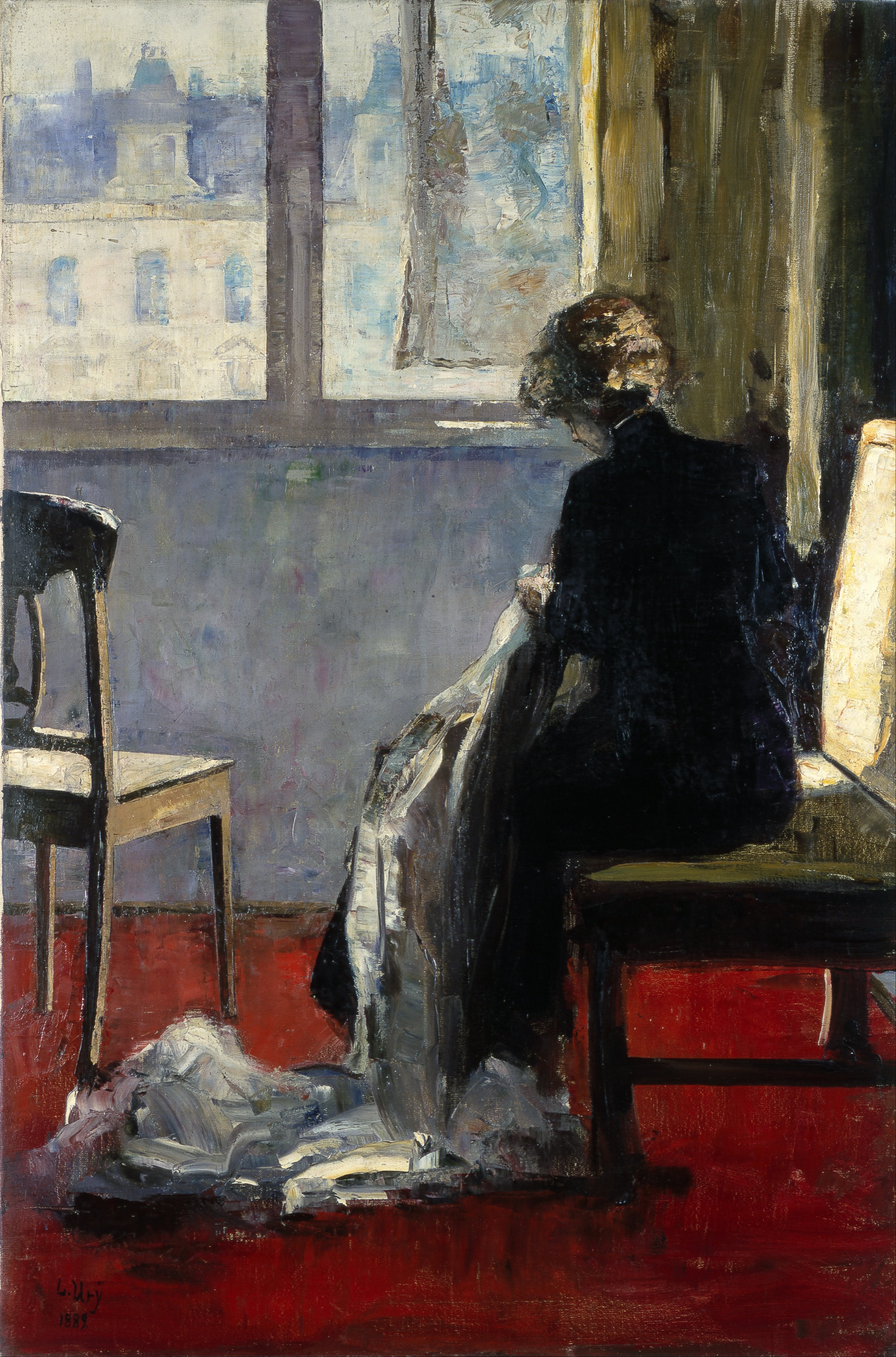 Le tapis rouge - Lesser Ury