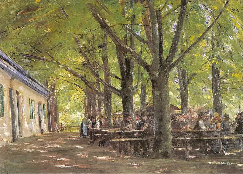 wiejska browarnia w Brannenbourg - Max Liebermann
