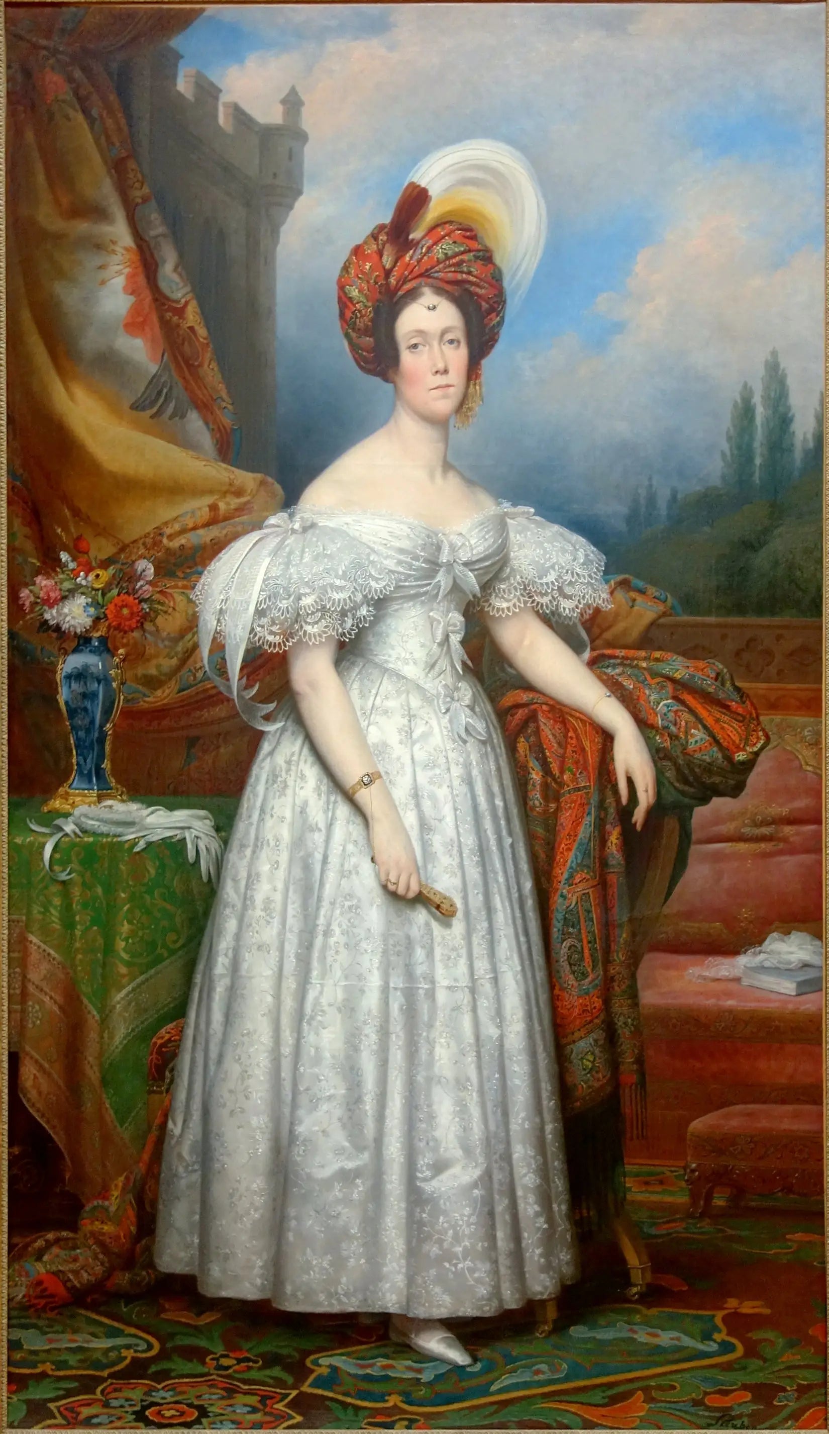 La marquise Charles de Bethisy née Adèle-Mathilde-Emmanuelle de Guernonval d’Esquelbecq - Charles de Steuben - Alpha