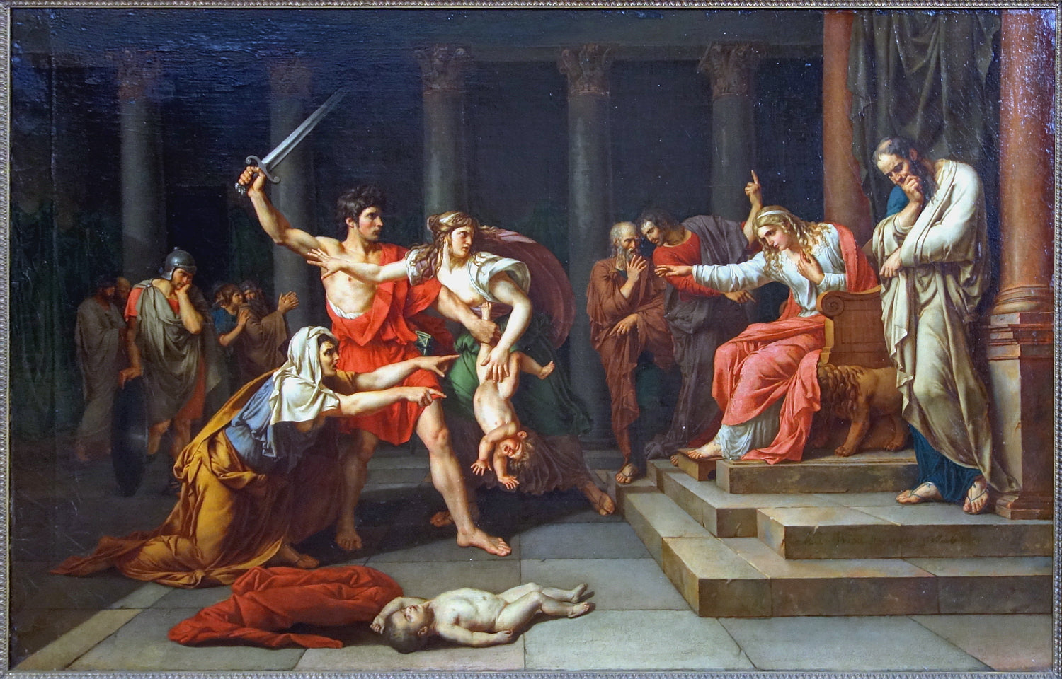 Le jugement de Salomon - Jean-Baptiste Wicar