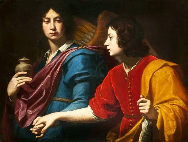 Tobie i archanioł Rafał - Lorenzo Lippi