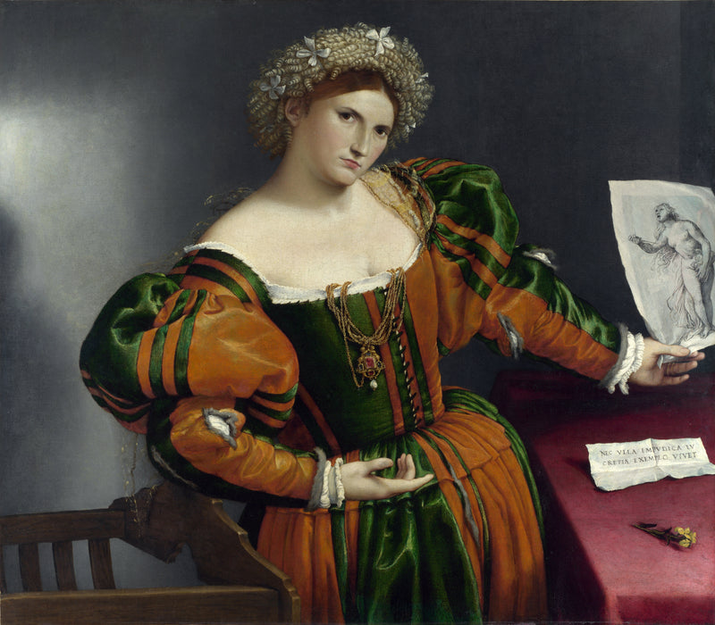 Portret kobiety - Lorenzo Lotto