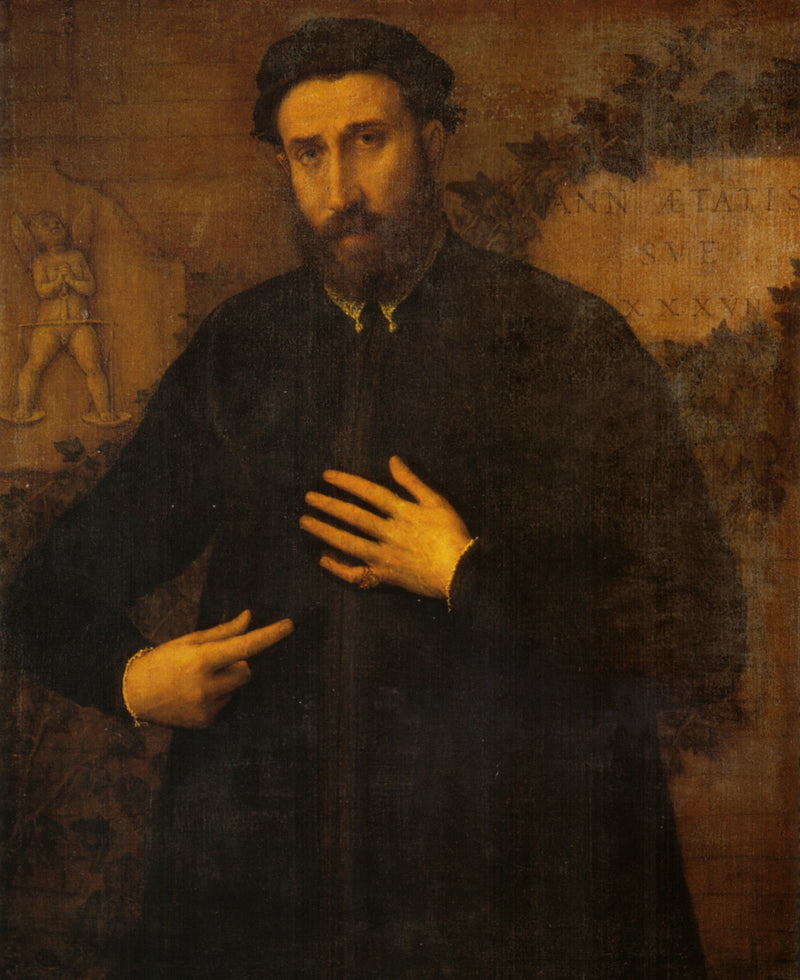 portret mężczyzny w wieku 37 lat - Lorenzo Lotto