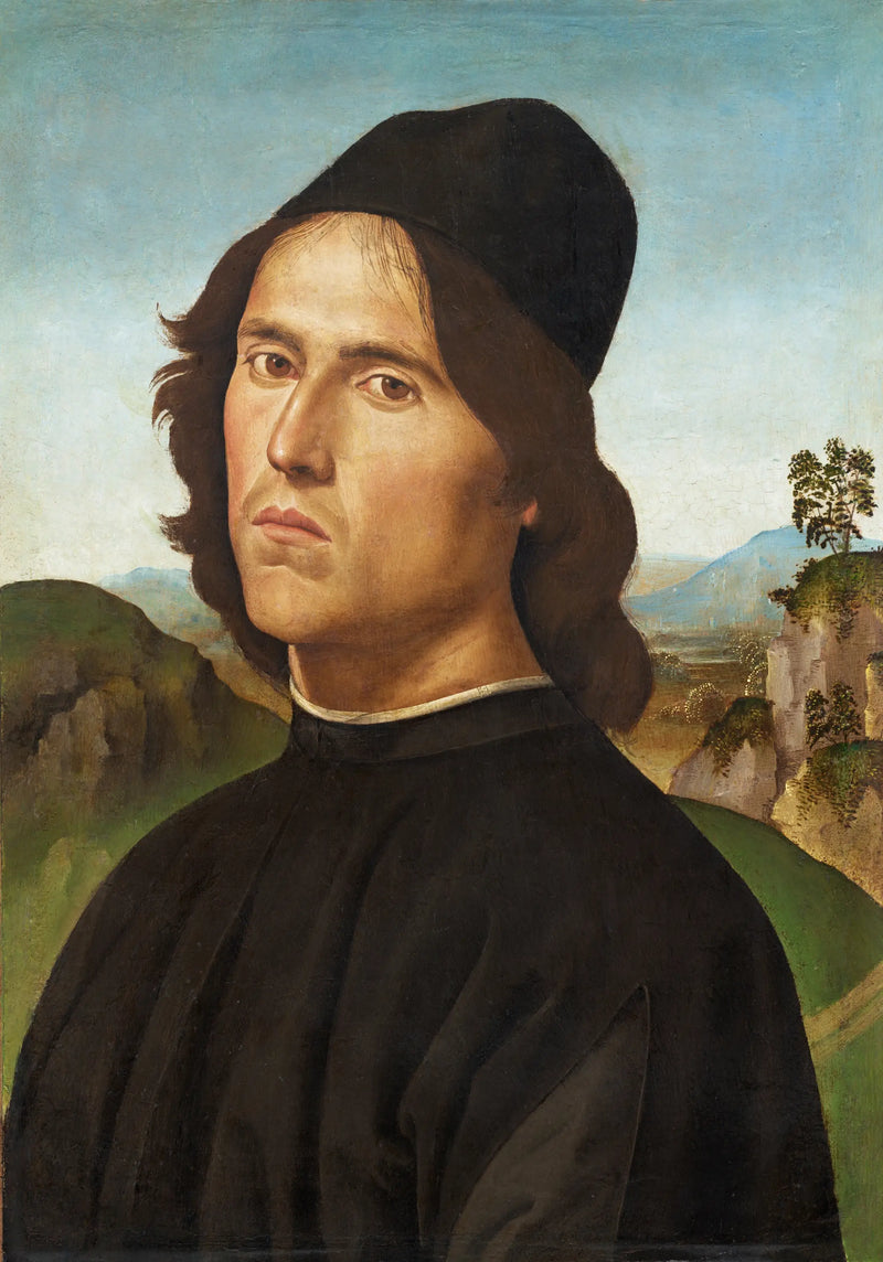 Portret Lorenzo di Credi - Pietro Perugino
