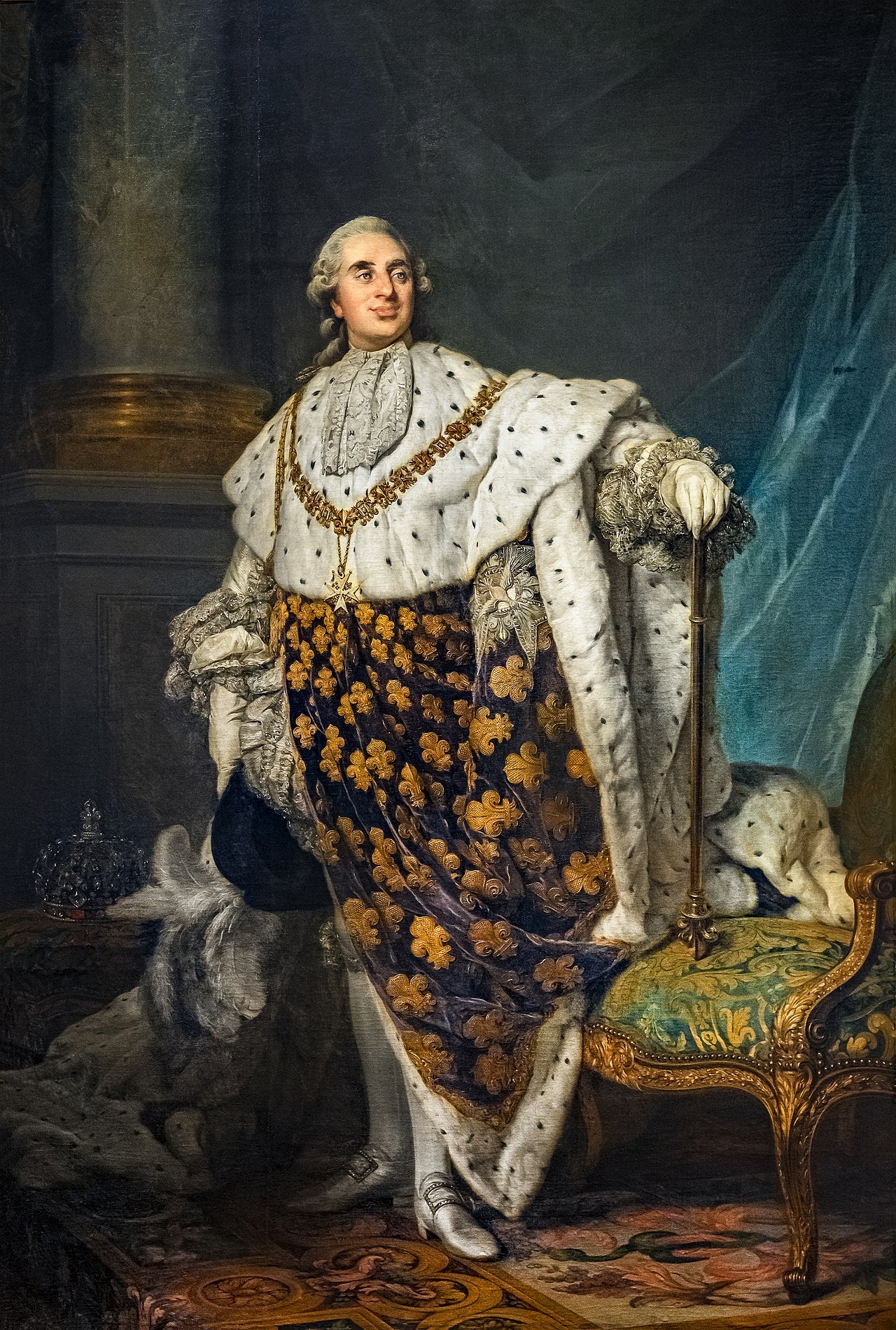 Louis XVI, król Francji i Nawarry (1754–1793) – Joseph-Siffred Duplessis