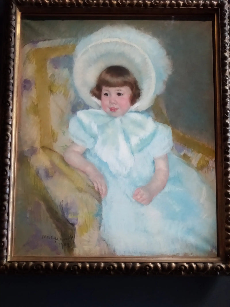 Portret Louise-Aurore Villeboeuf jako dziecko - Mary Cassatt