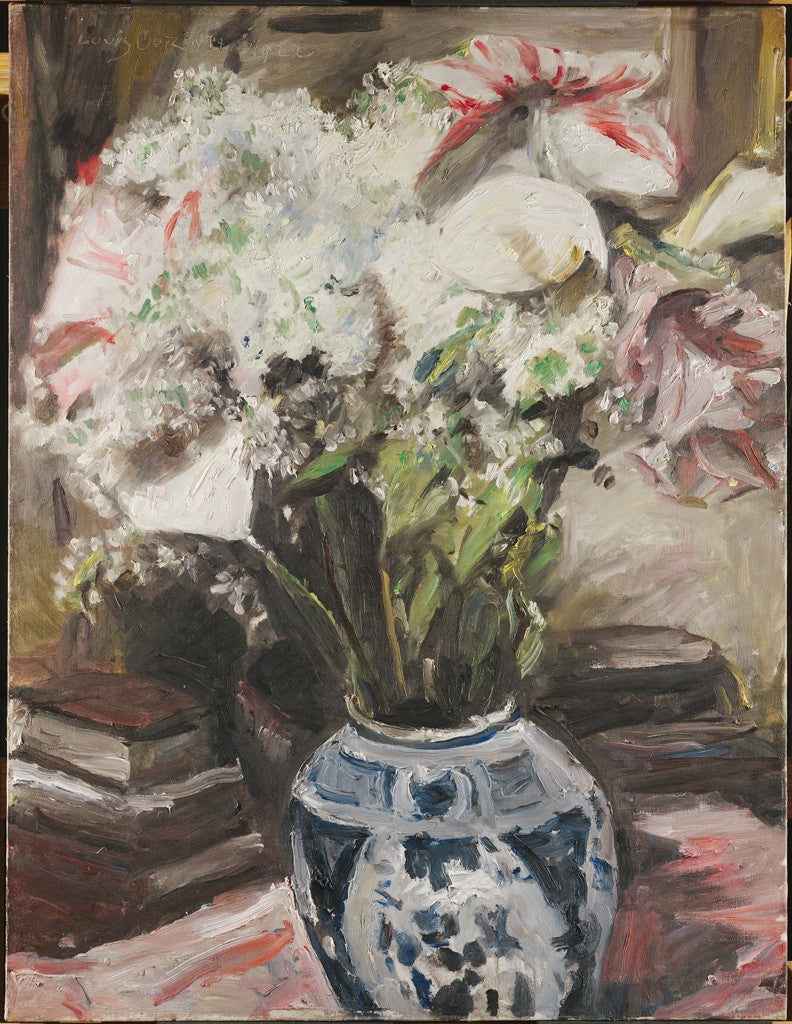 Amaryllis, arums et lilas - Lovis Corinth