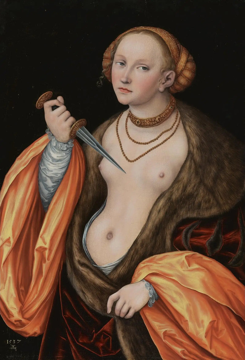 Lucrezia - Lucas Cranach Starszy