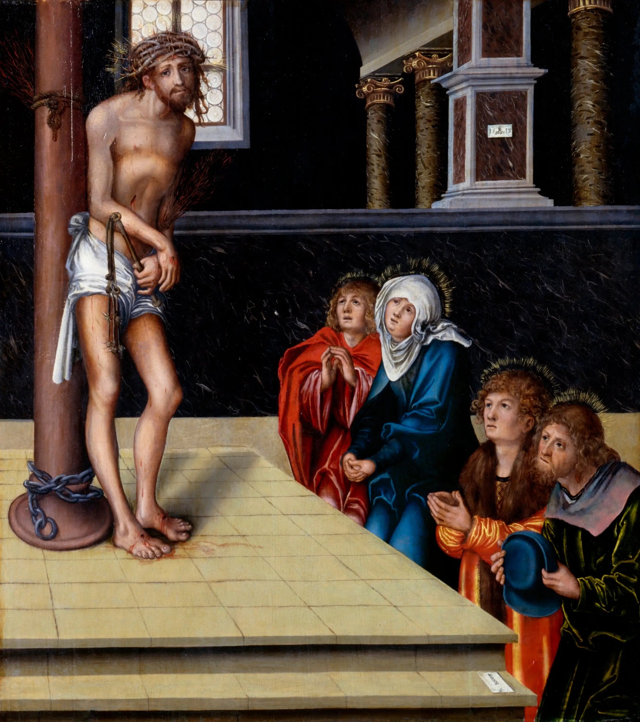 Le Christ homme de douleur - Lucas Cranach the Elder - Alpha Reproduction