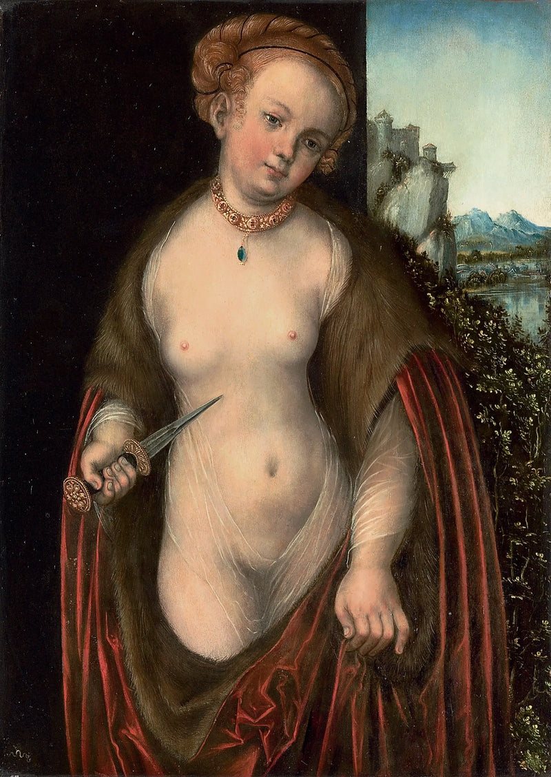 Lucrezia - Lucas Cranach Starszy