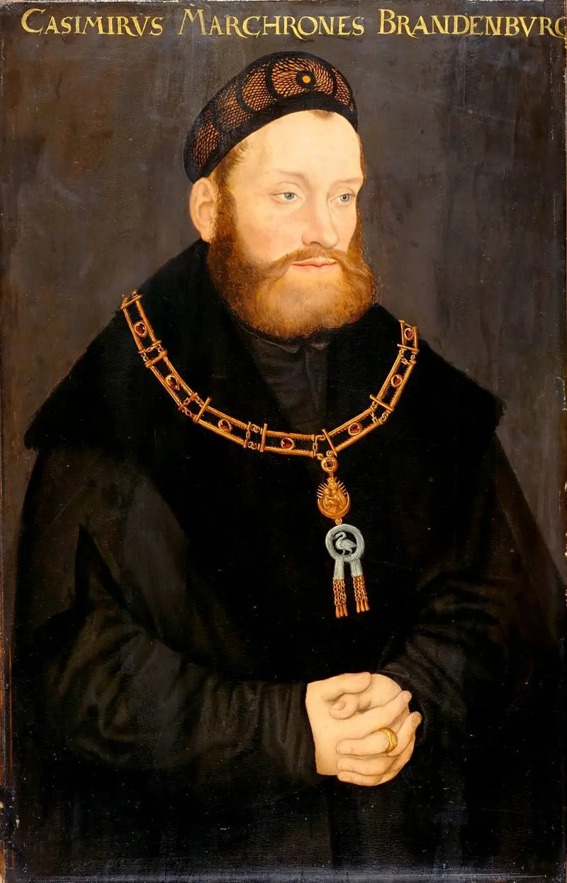 Portret margrabiego Kazimierza z Brandenburgii-Kulmbach - Lucas Cranach Starszy