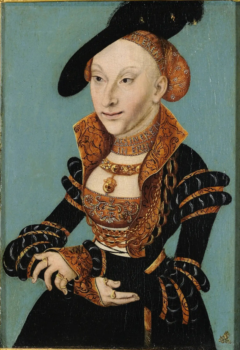 Sybilla z Kleve, księżna Saksonii (1512-1554) - Lucas Cranach Starszy