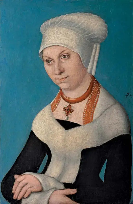 Portret Barbary, księżnej Saksonii (1471-1539) - Lucas Cranach Starszy