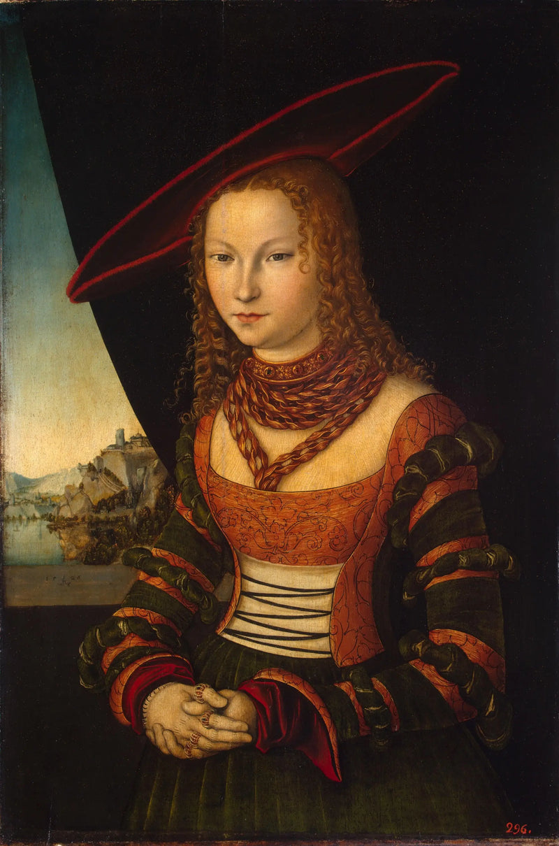Portret kobiety - Lucas Cranach Starszy
