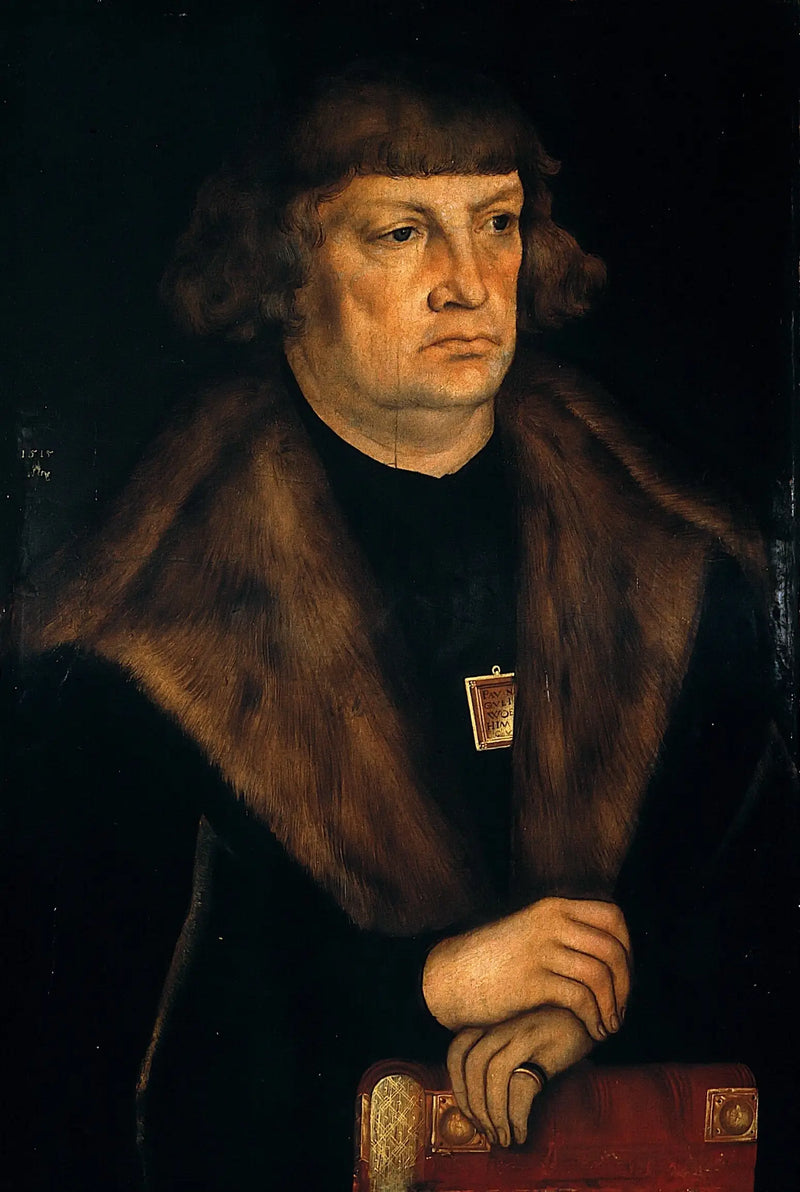 Portret burmistrza Weißenfels - Lucas Cranach Starszy