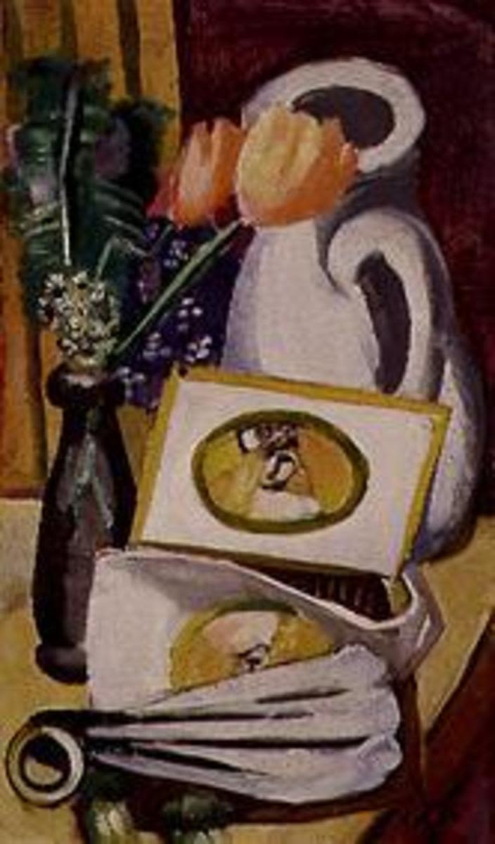 Stilleben mit Zigarrenkiste - Max Beckmann