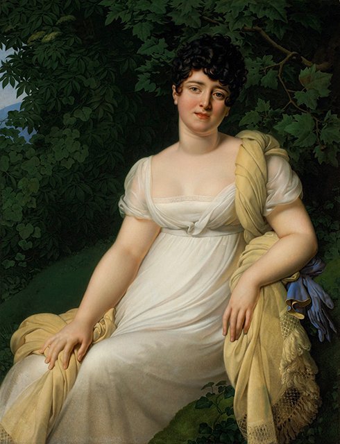 Madame Erneste Bioche de Misère - Anne-Louis Girodet