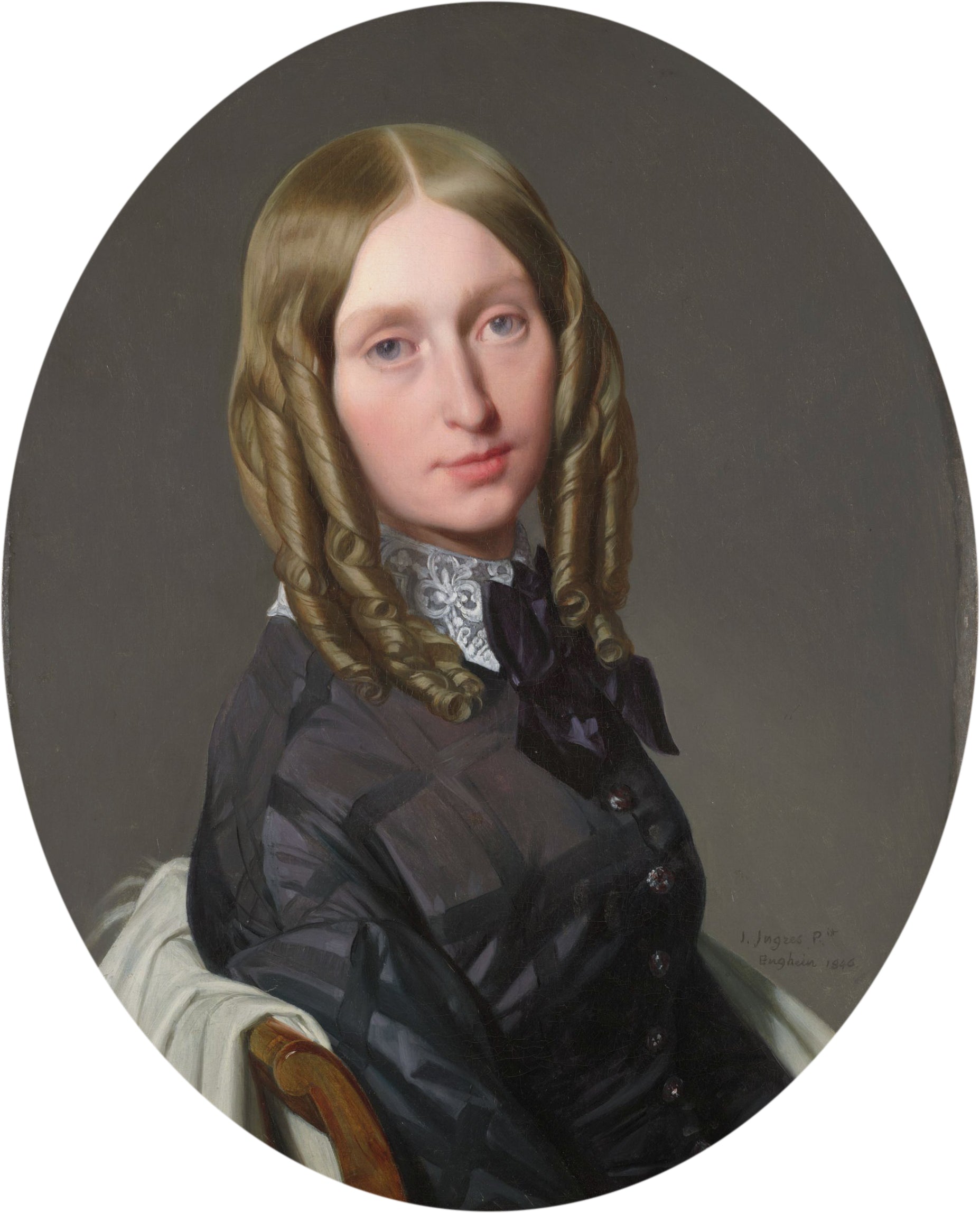 Portret pani Frédéric de Reiset - Jean-Auguste-Dominique Ingres