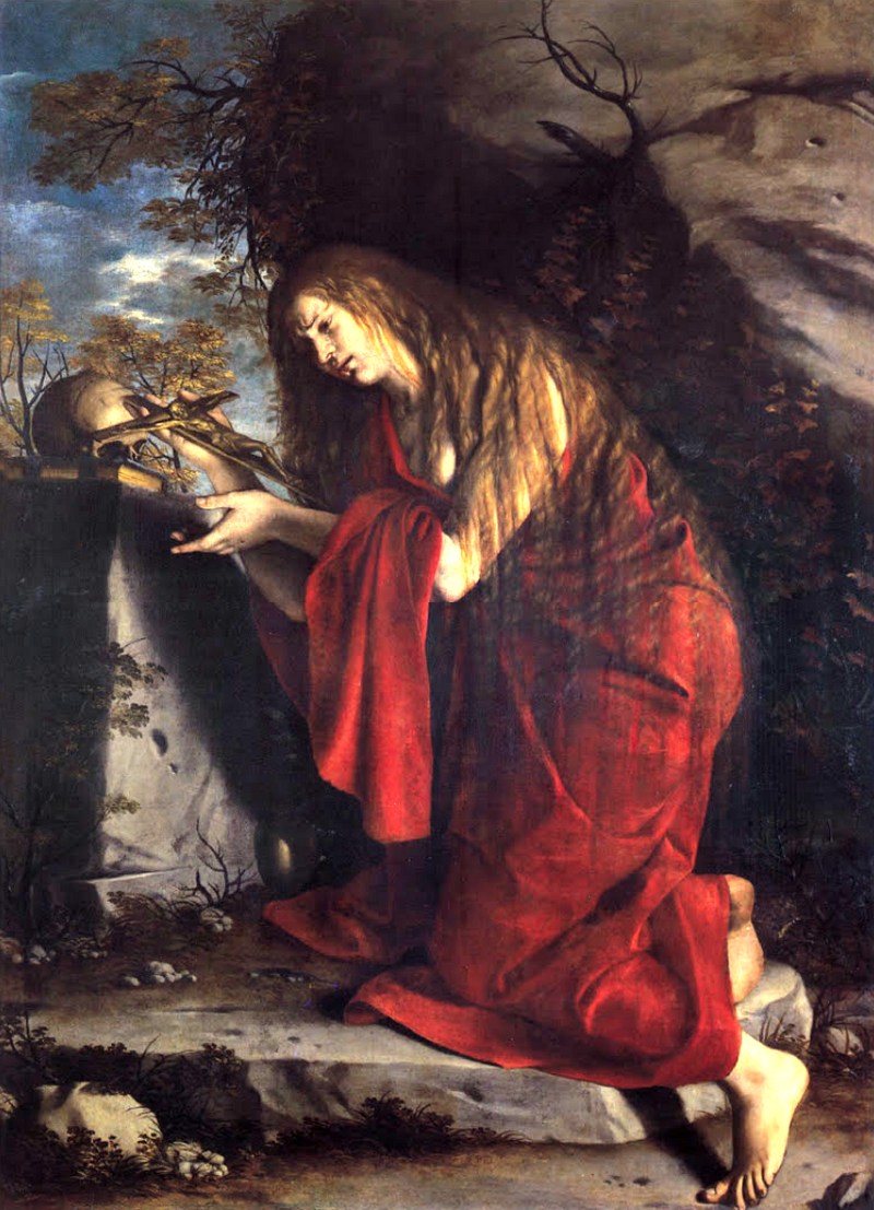 Święta Maria Magdalena w pokucie - Orazio Gentileschi