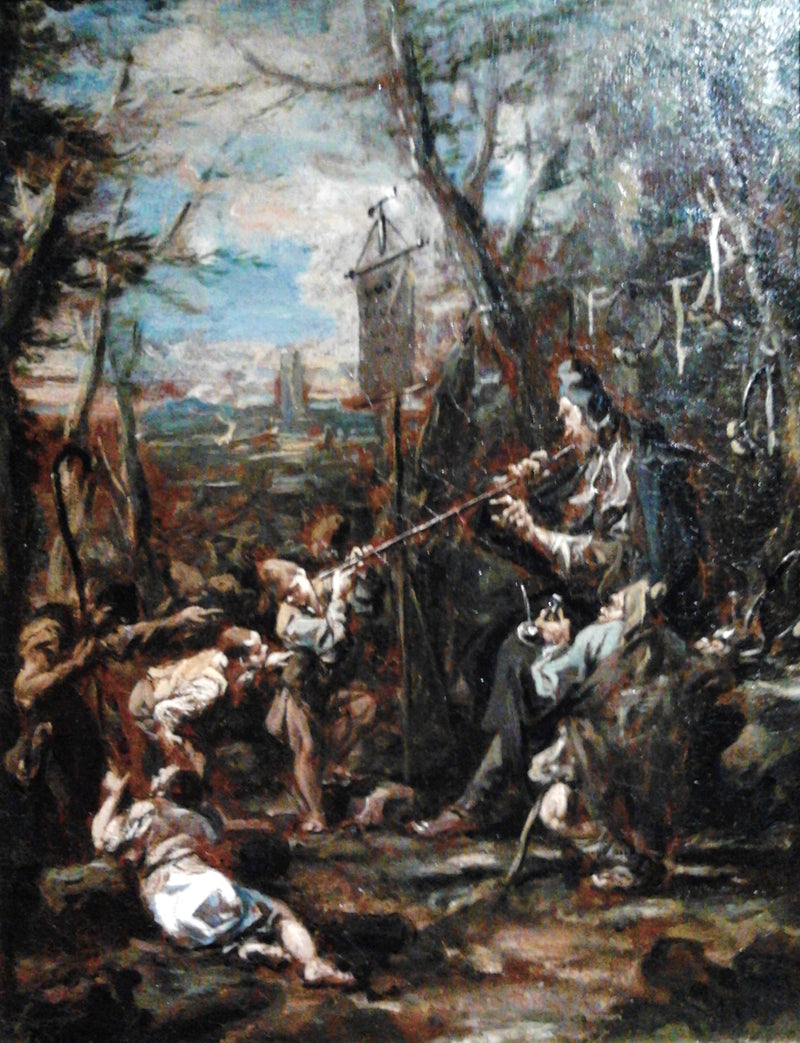 Un violoniste. - Alessandro Magnasco