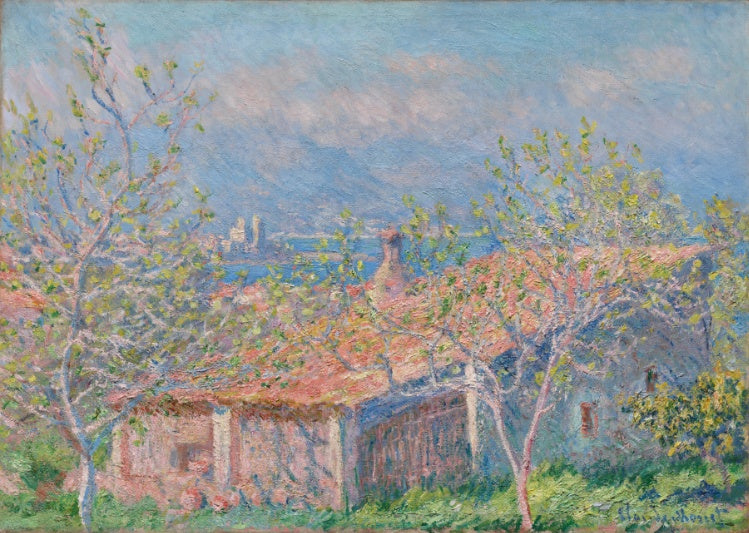 Dom ogrodnika w Antibes - Claude Monet