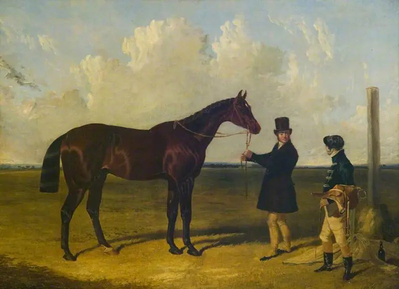 Mango', zwycięzca St Leger, 1837 - John Frederick Herring, Sr.