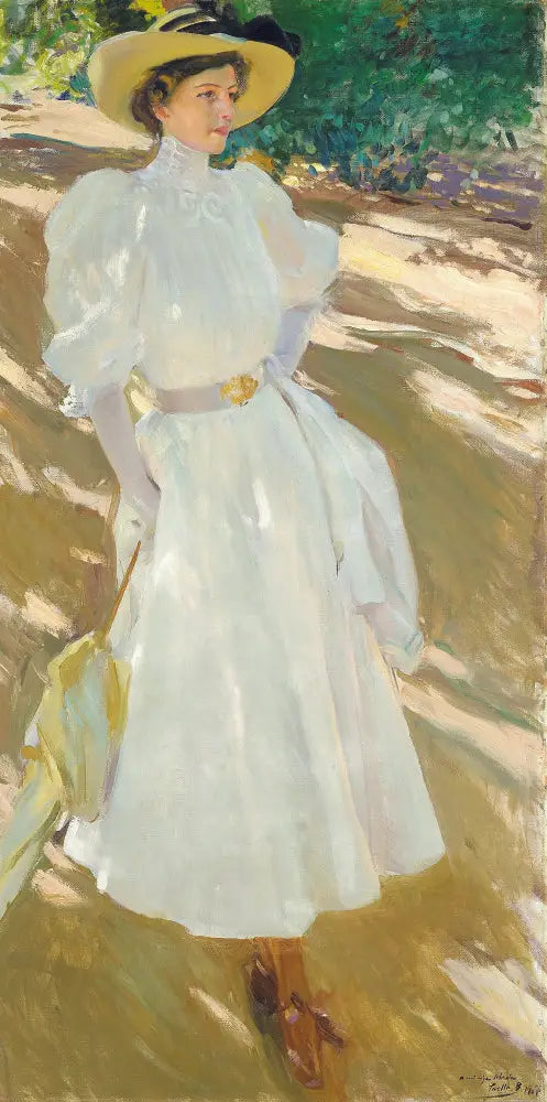 Maria w La Granja - Joaquín Sorolla
