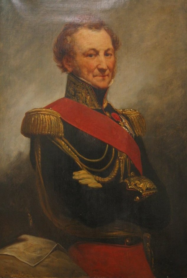 Generał Marie Étienne François Henri Baudrand - Ary Scheffer