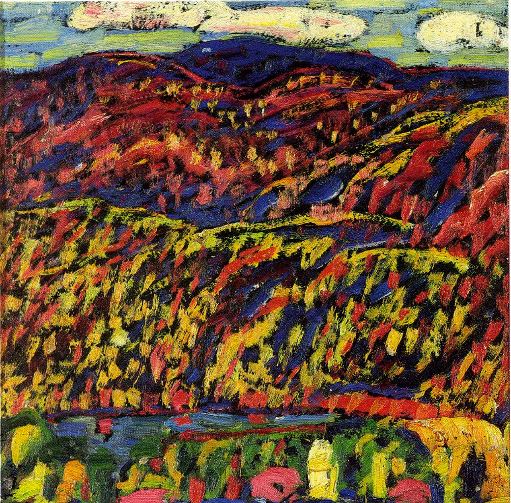Lac Kezar, matin d'automne - Marsden Hartley