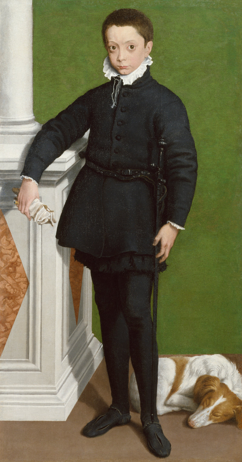 Portrait de Massimiliano Stampa - Sofonisba Anguissola