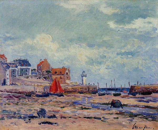 Sauzon przy niskiej fali - Maxime Maufra