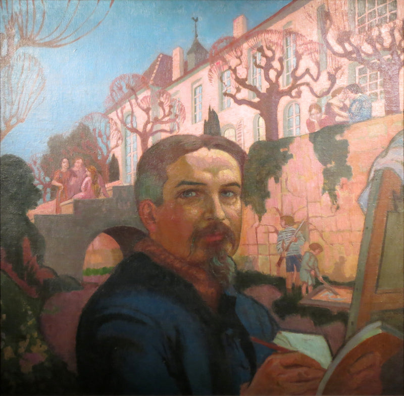 Autoportret przed klasztorem - Maurice Denis