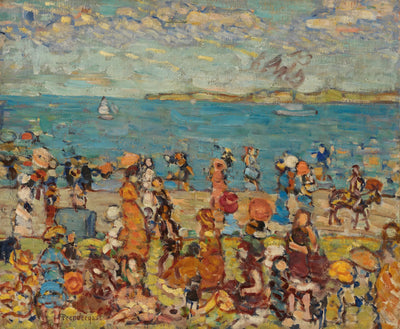 Scène de plage - Maurice Prendergast - Alpha Reproduction