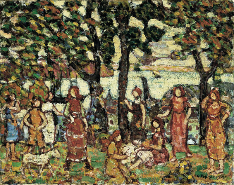 Jesień - Maurice Prendergast