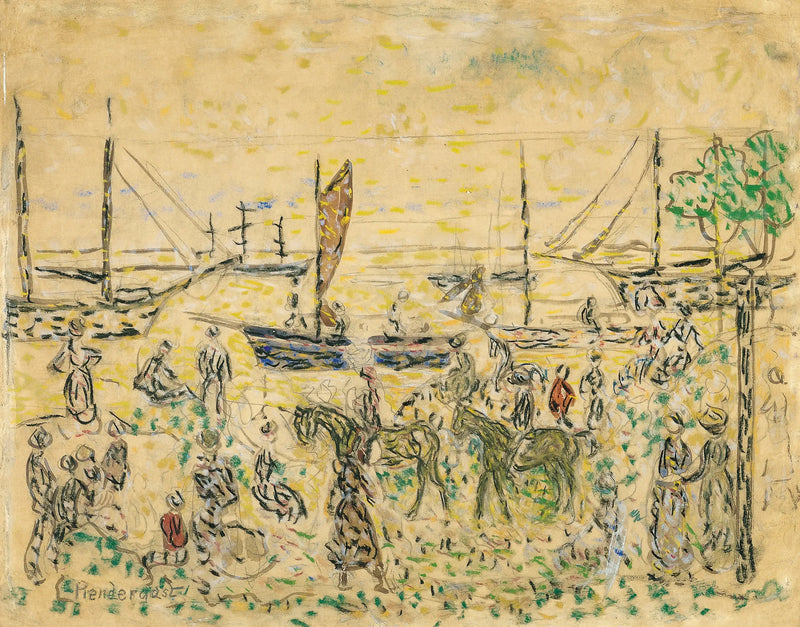 Brzeg - Maurice Prendergast